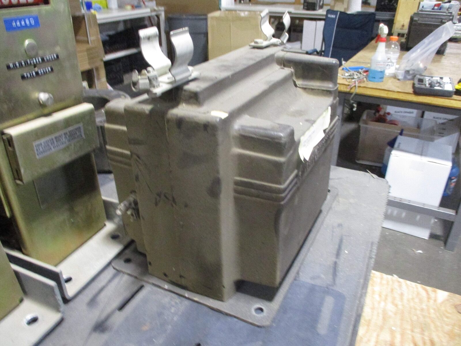 GE Type JVM-5 Potential Transformer 670X43 Pri 7200V Ratio 60:1 110kv BIL *Bent