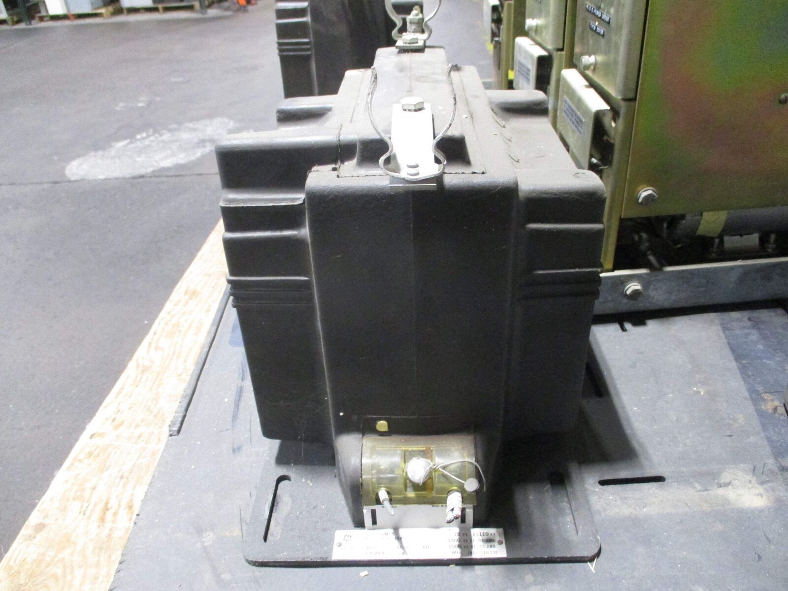 GE Type JVM-5 Potential Transformer 670X43 Pri 7200V Ratio 60:1 110kv BIL *Bent