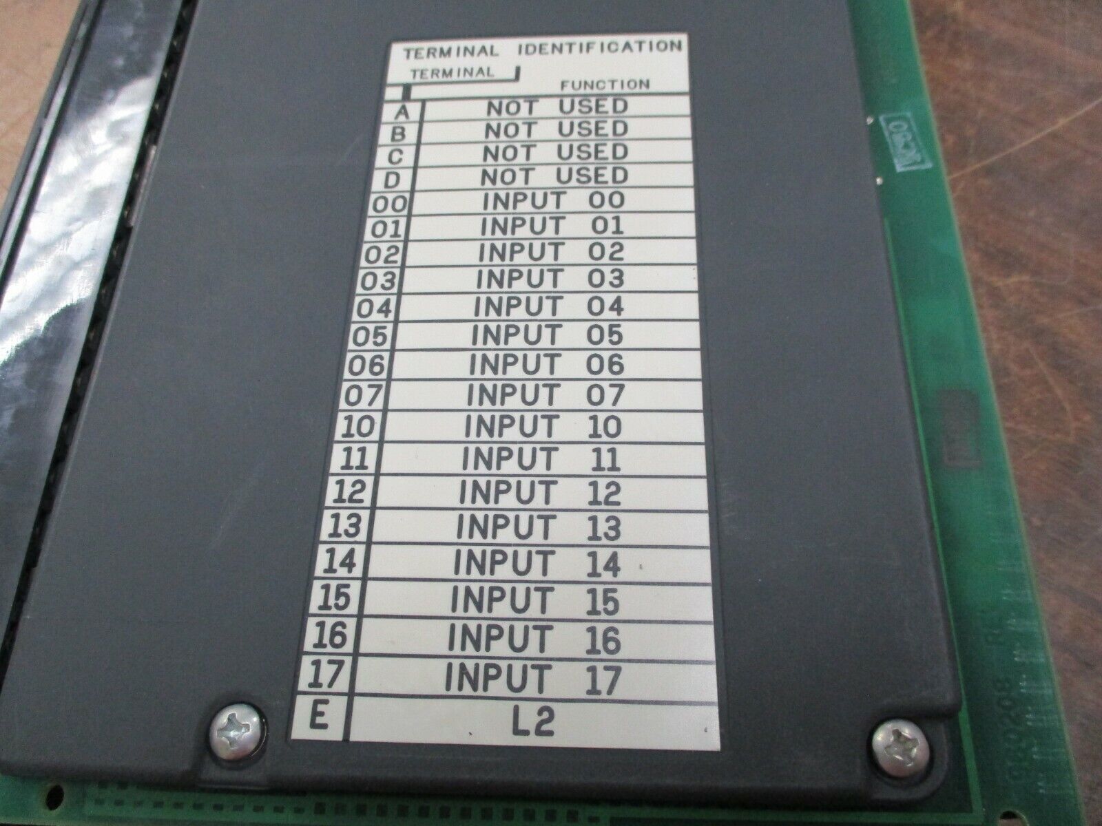 Allen-Bradley AC Input Module 1771-IAD 120V Used