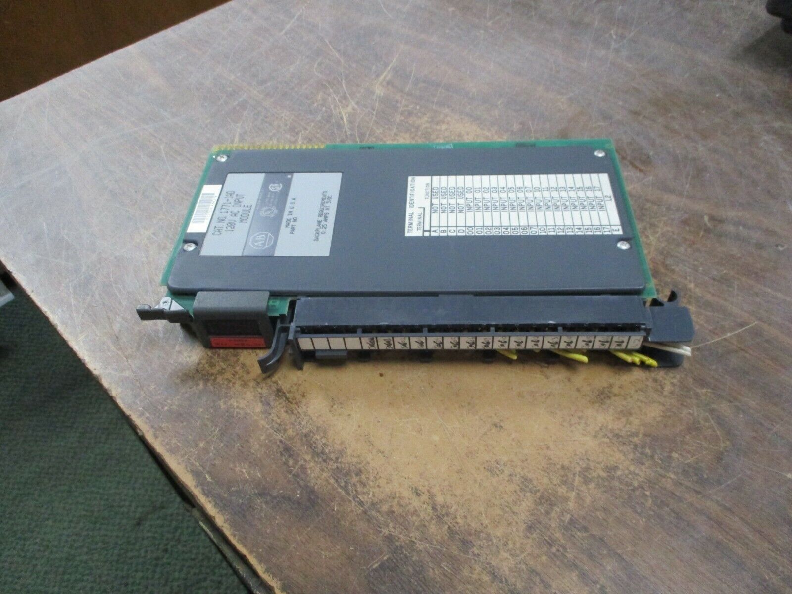 Allen-Bradley AC Input Module 1771-IAD 120V Used