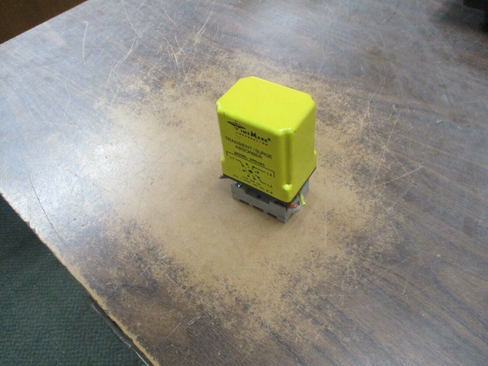 Time Mark Transient/Surge Absorber 3PD480 480V 3Ph 3W Used