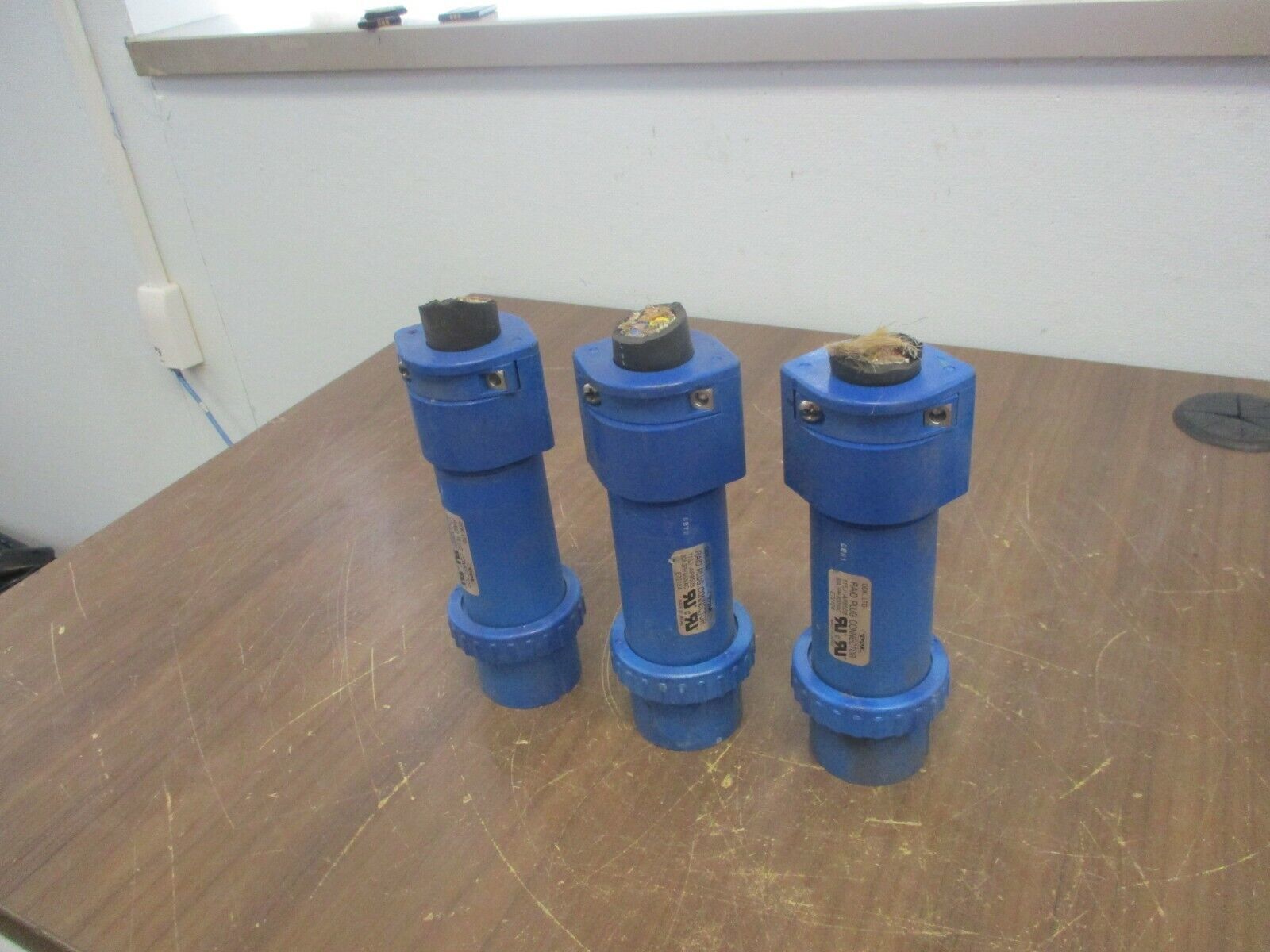 DDK Raid Plug Connector 115J-AP8508 30A 600V 3Ph Used **Lot of 3**