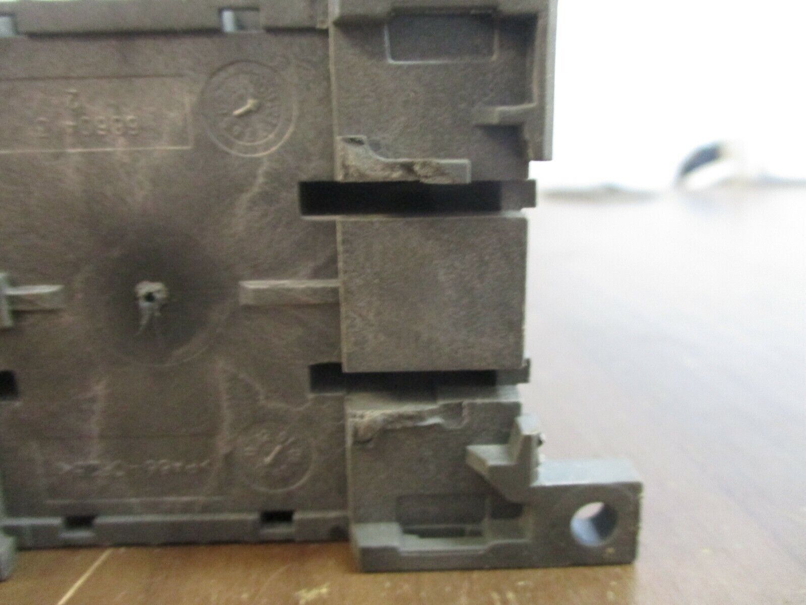 ABB Disconnect Switch OT63F3 60A 600V *No Handle* *Broken DIN Rail Mount* Used