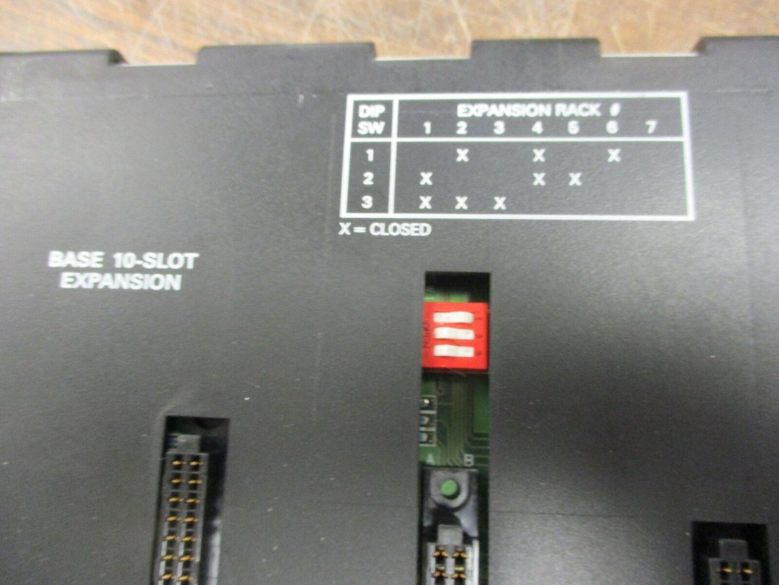 GE Fanuc 10-Slot Expansion Base IC693CHS392G Used