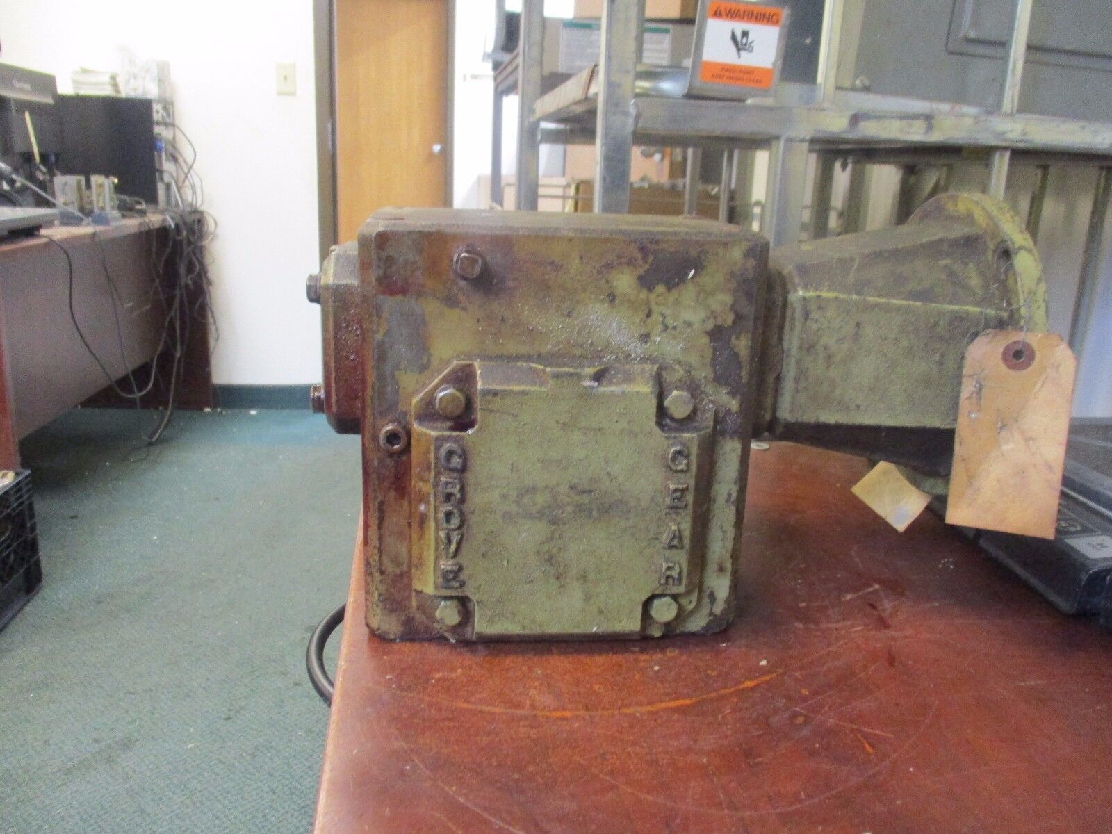 Grove Gear Flexaline Reducer B-262-3 Ratio 30:1 1.4HP In Used