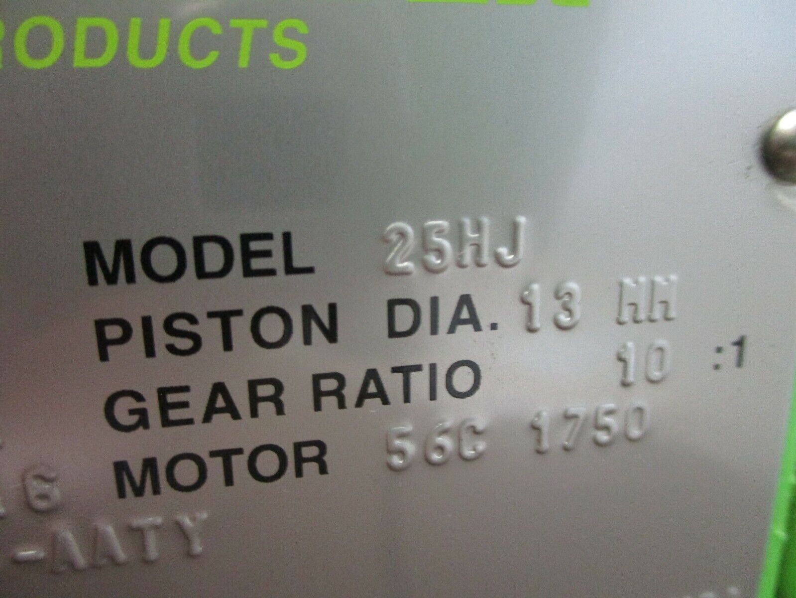 Pulsafeeder Pulsar Diaphragm Metering Pump 25HJ 2.92GPH 1000PSIG 115/230V Used