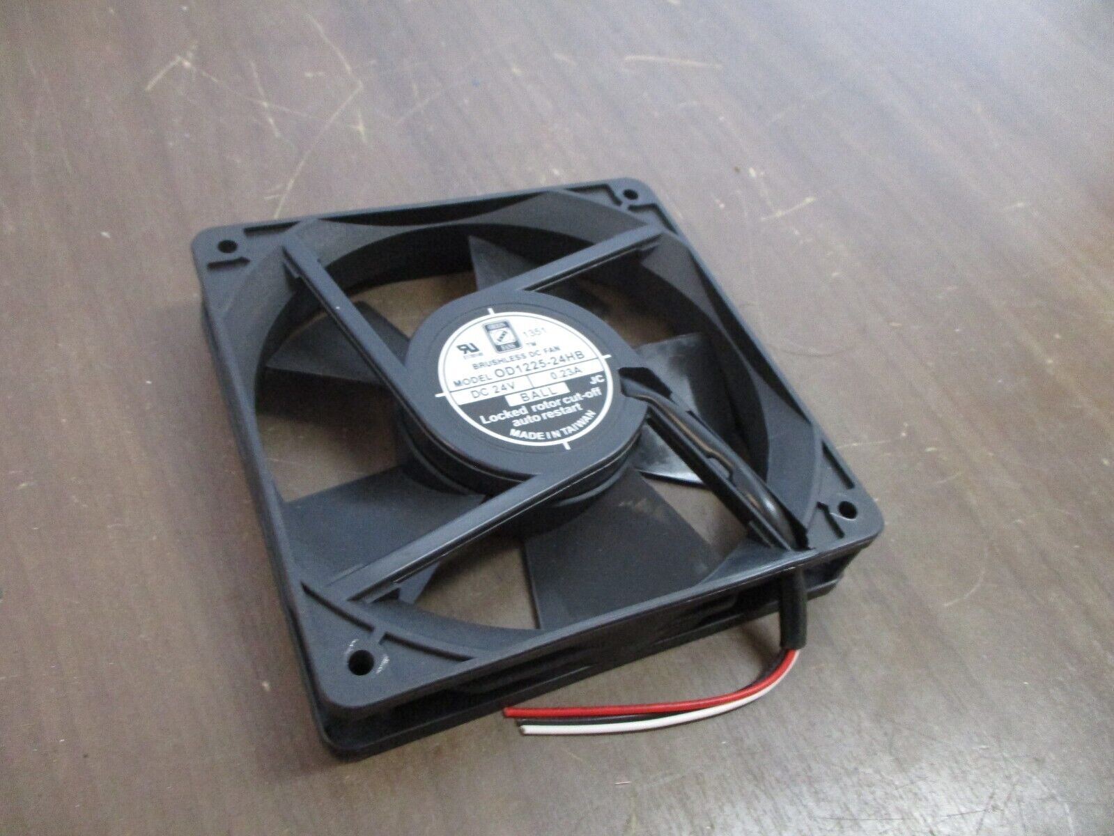 Orion Brushless DC Fan OD1225-24HB 24VDC 0.23A Used