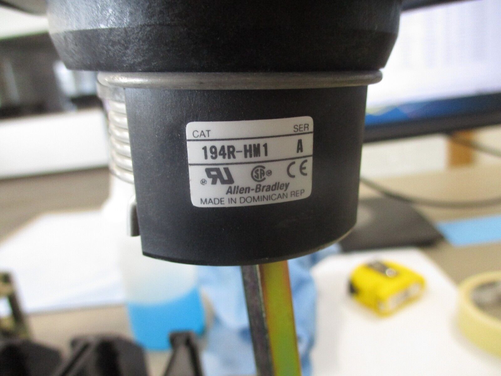 Allen-Bradley Fusible Disconnect Switch 194R-NJ100P3 Ser. B 100A 600V 3Ph Used