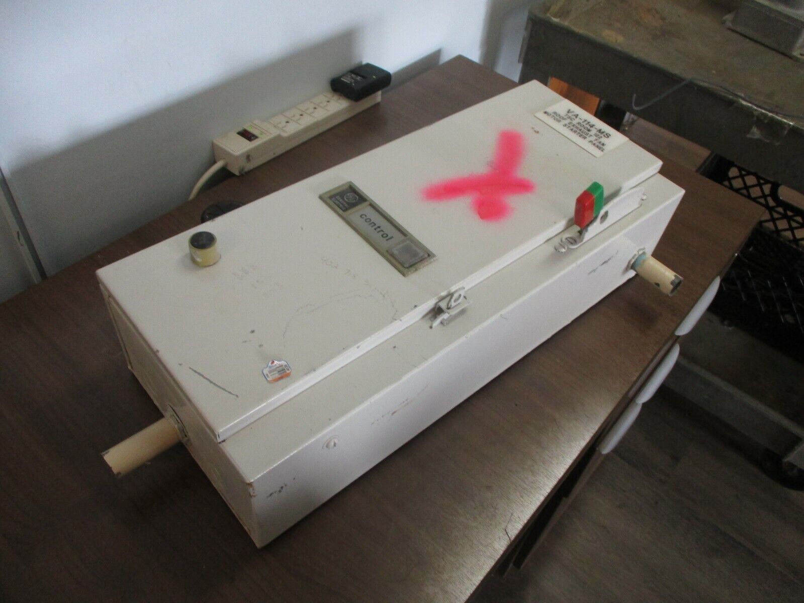 GE Fusible Size 0 Combination CR208B100BYJ42 120V Coil 18A 600V Used