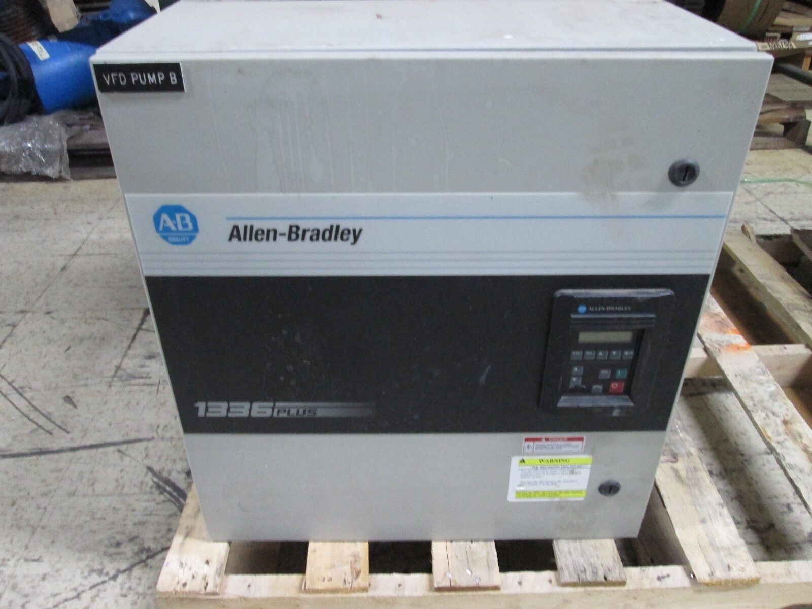 Allen-Bradley 1336 Plus AC Drive 1336S-B015-AJ-EN-HJ2-L6 nema 12 Enc. 15HP Used