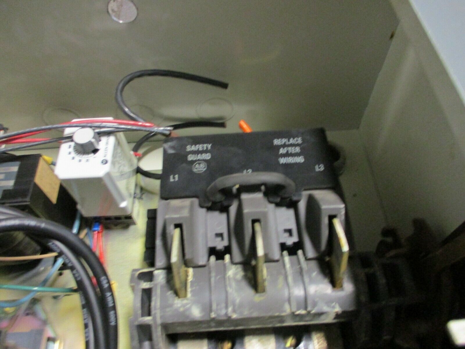Allen-Bradley Fusible Size 3 Combination 509-DOD 115-120V Coil 90A 600V Used