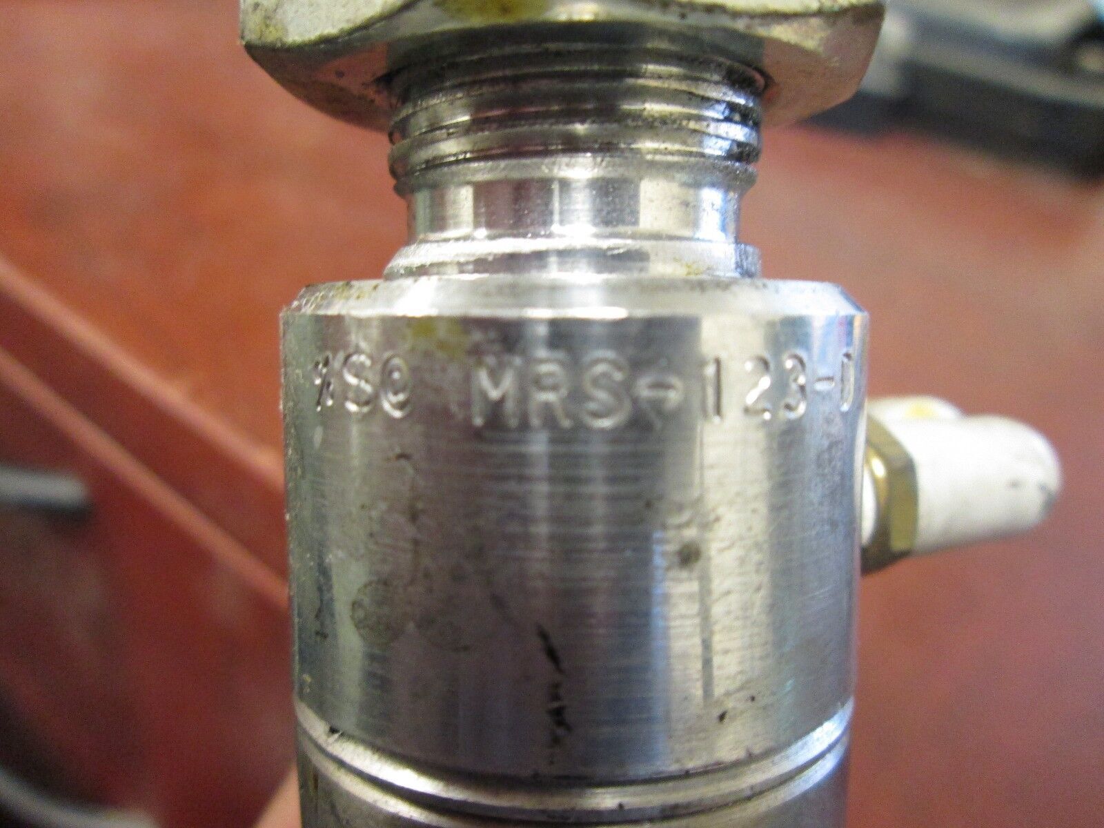 Bimba Stainless Steel Air Cylinder MRS-123-D Used