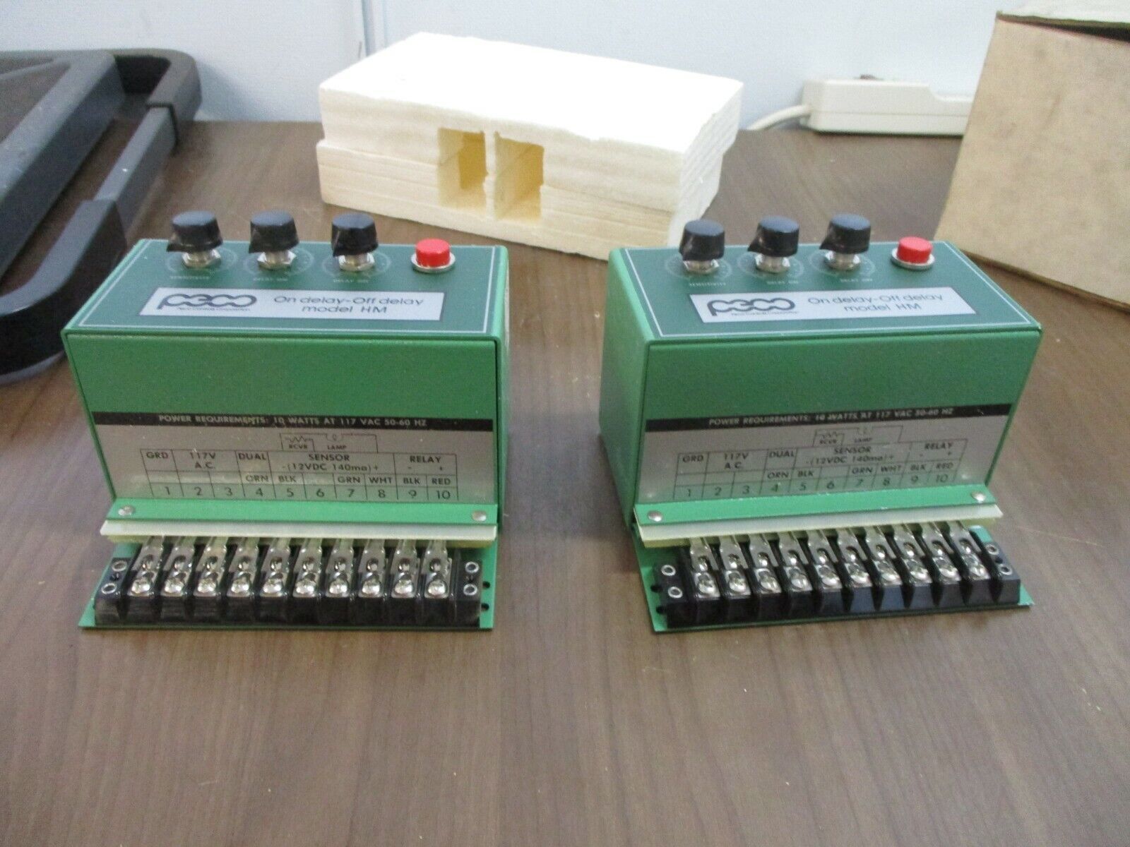 Peco HM ON/OFF Delay Module C2920 120V *Box of 2* New Surplus