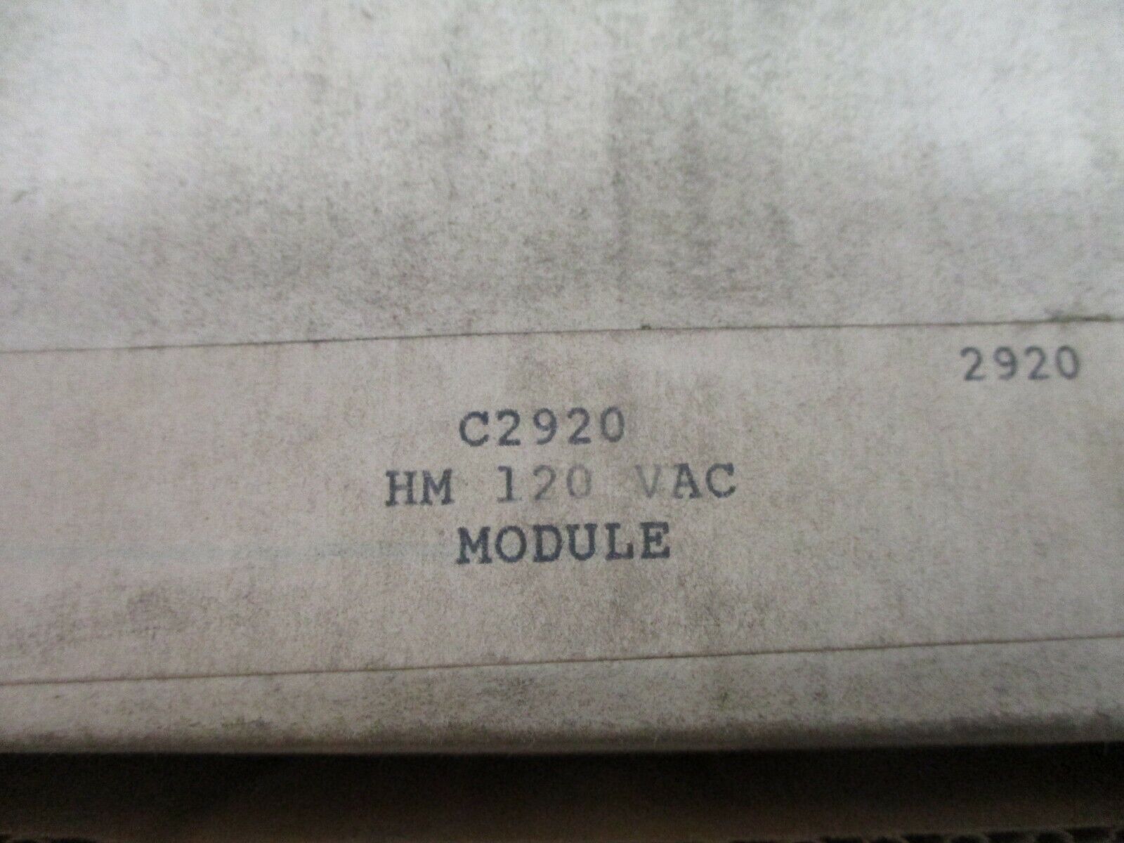 Peco HM ON/OFF Delay Module C2920 120V *Box of 2* New Surplus