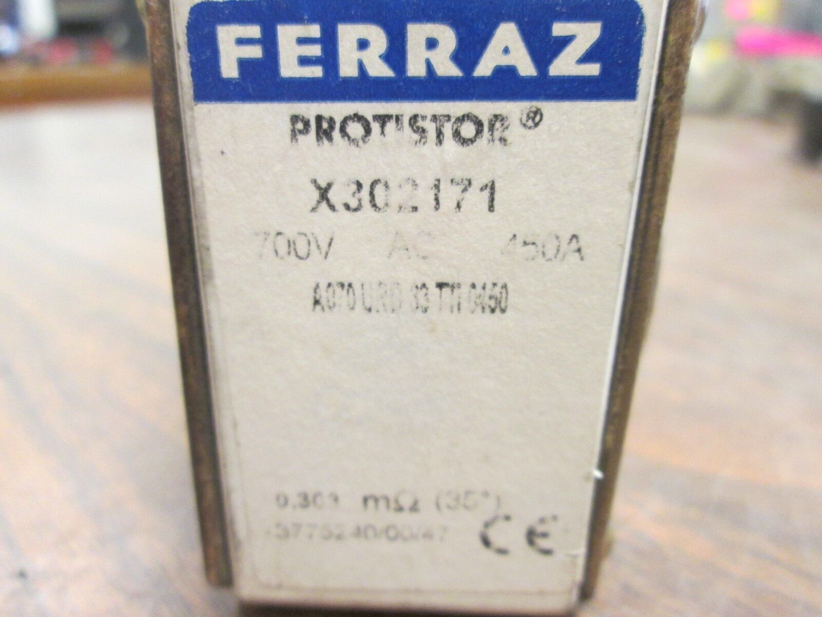 Ferraz Protistor X302171 450A 700V Used