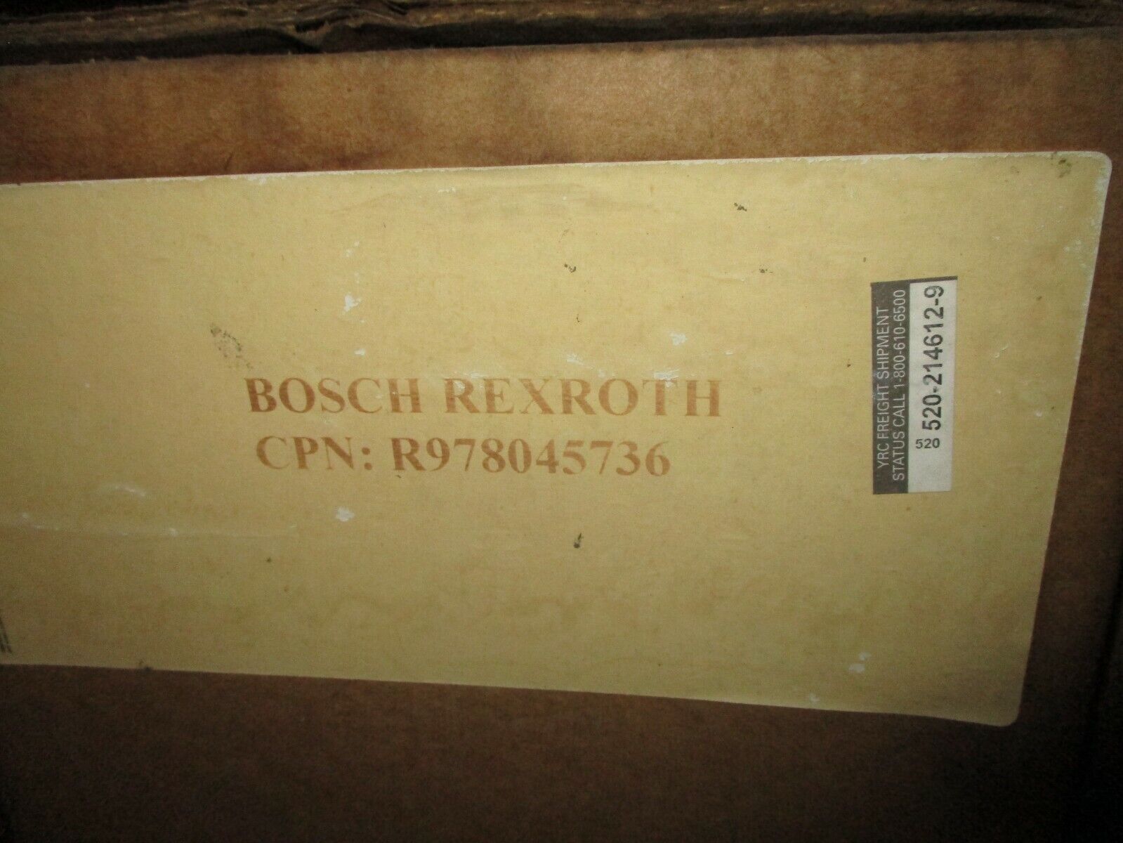 Bosch Rexroth Hydro-Pneumatic Bladder Accumulator R978045736 New Surplus