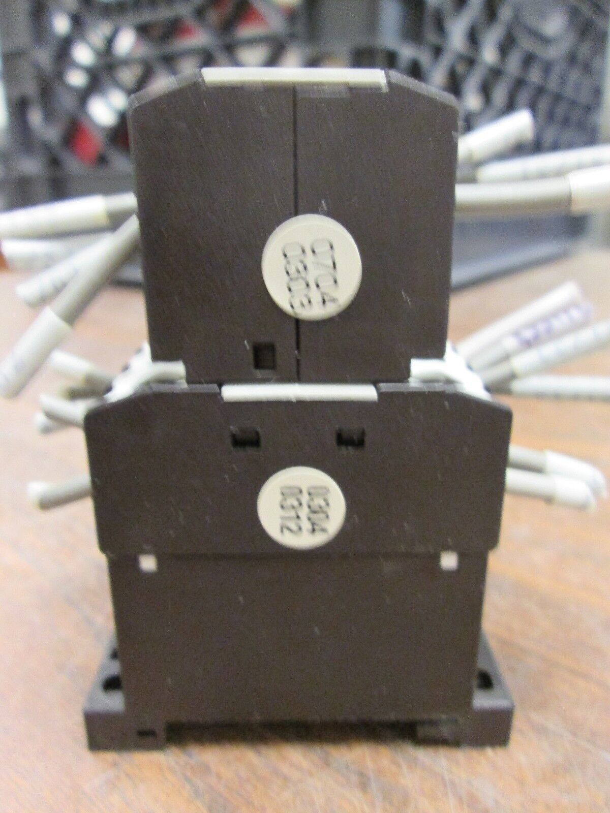 Moeller Contactor DIL ER-40-6 24VDC Coil w/ Aux Contact Block 600V 10A Used