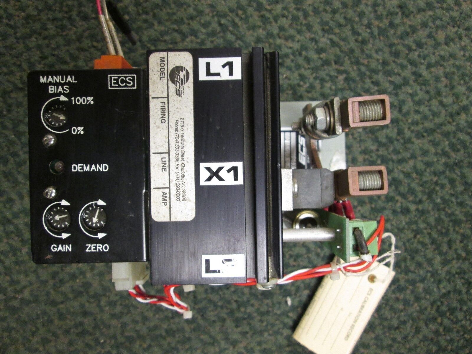 ECS Power Supply 7810-3-01-3-20-F01 Input 4-20mA Output 30A @ 240VAC Used