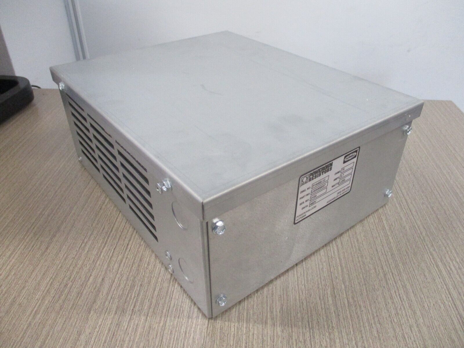 Powerohm Braking Resistor USR000037 75 ohm 1050W 3.74A New Surplus