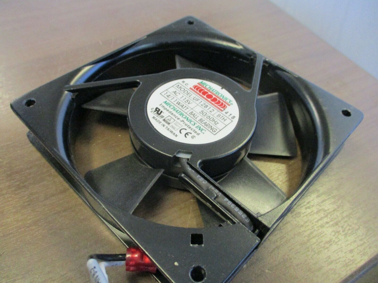 Mechatronics Axial Fan UF12B12 115V 50/60Hz 14/11W Used