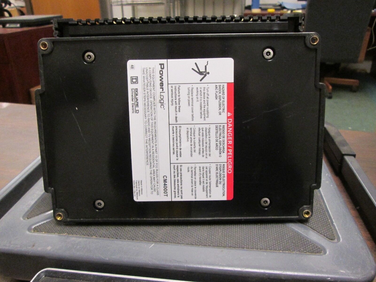 Square D PowerLogic CM4000T KYZ: 240VAC 300VDC 96mA Max PowerLogic CVMT Used