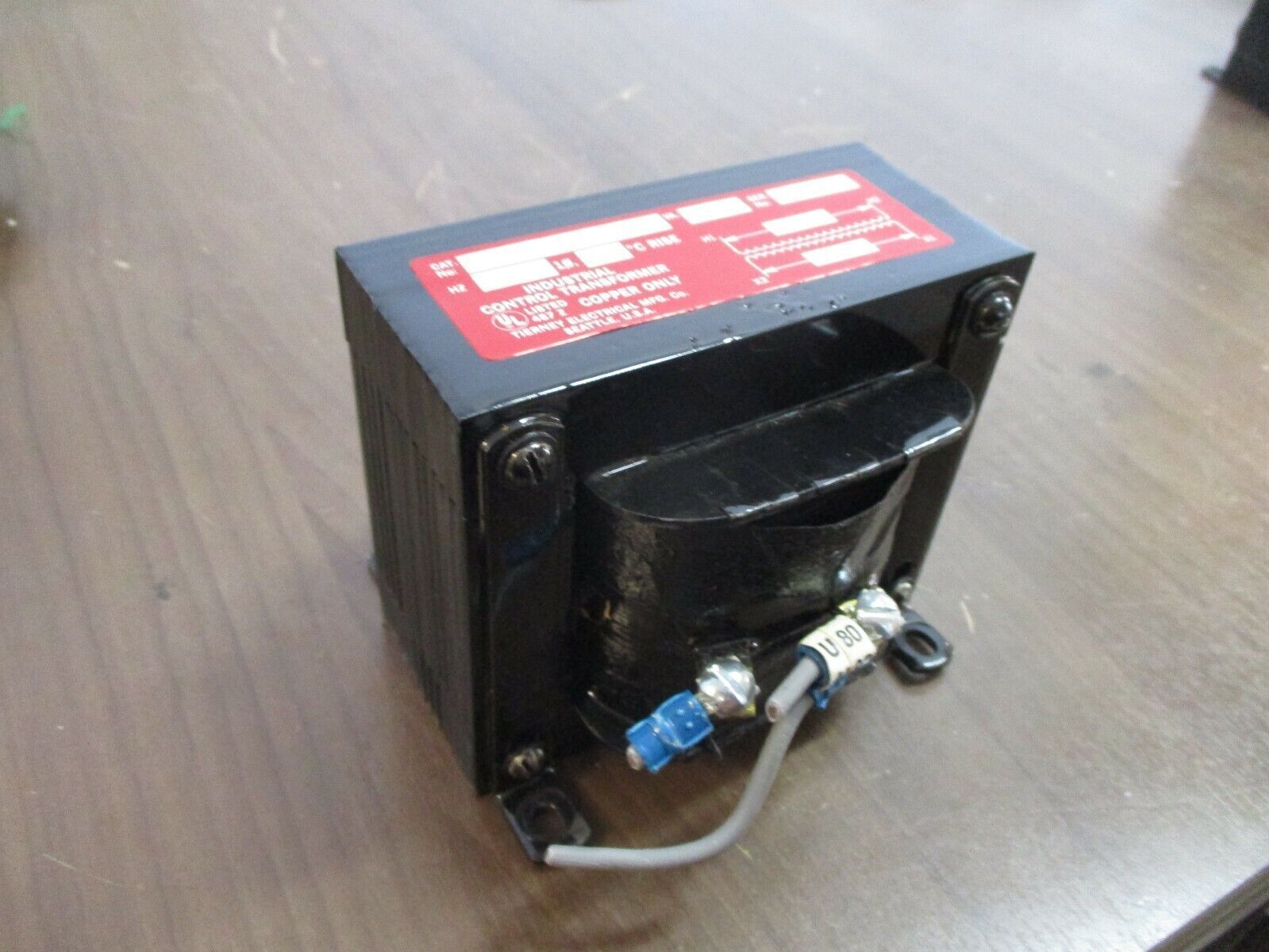 Tierney Control Transformer AC50PT-8V2A 50VA Pri: 480V Sec: 120V Used