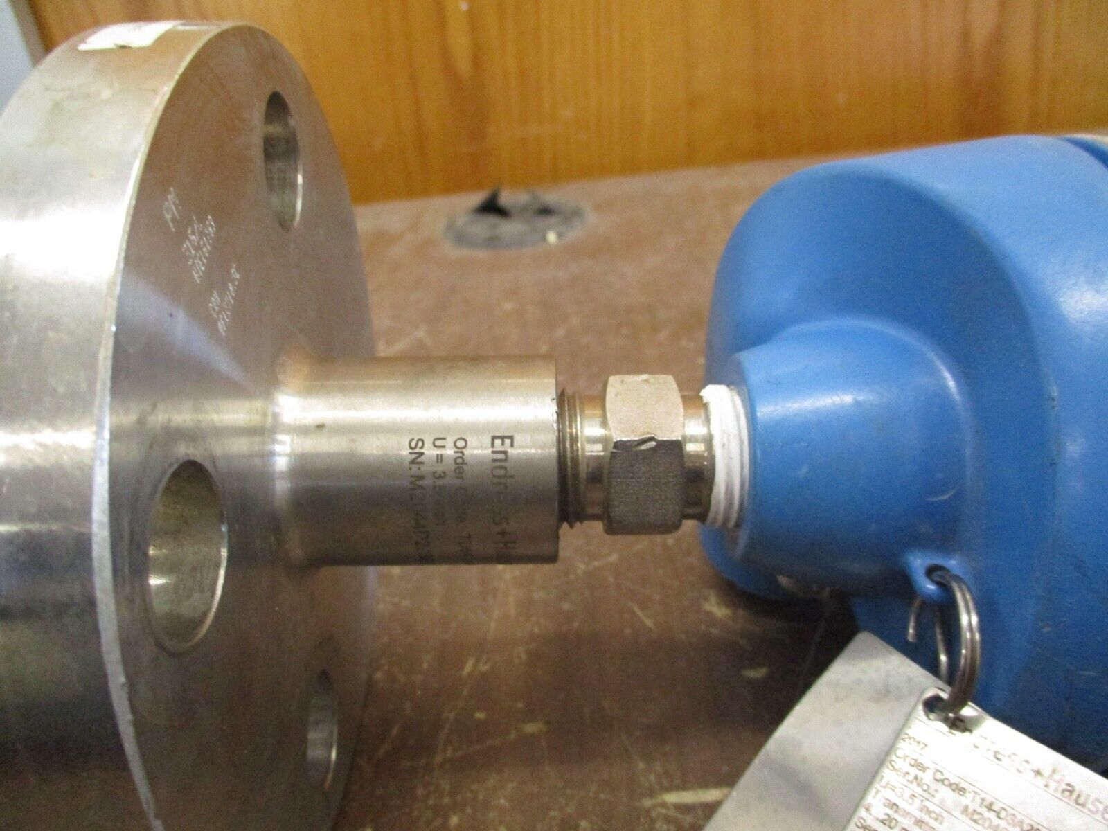 Endress + Hauser Temperature Sensor T14-D3A28A2B5BKC1 Range: -58° - 393°F Used