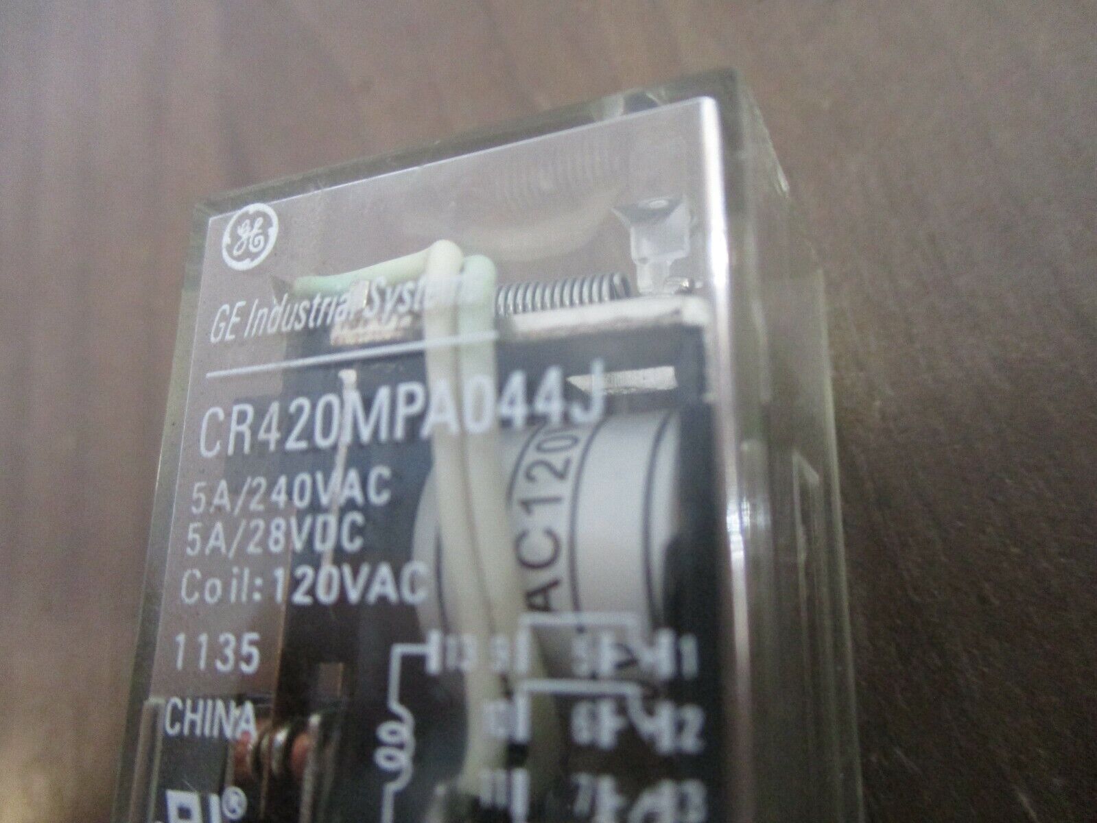 GE Relay CR420MPA044J 120V Coil *Lot of 3* Used