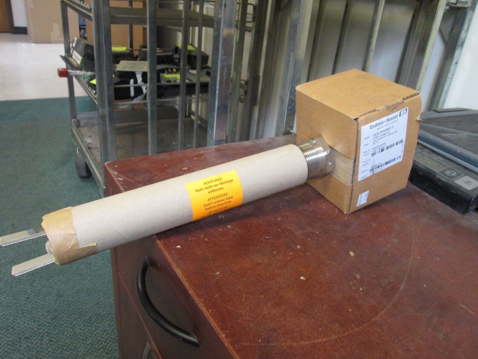 Endress+Hauser Soliphant II Vibration Limit Switch FTM31-A4BA1A New Surplus