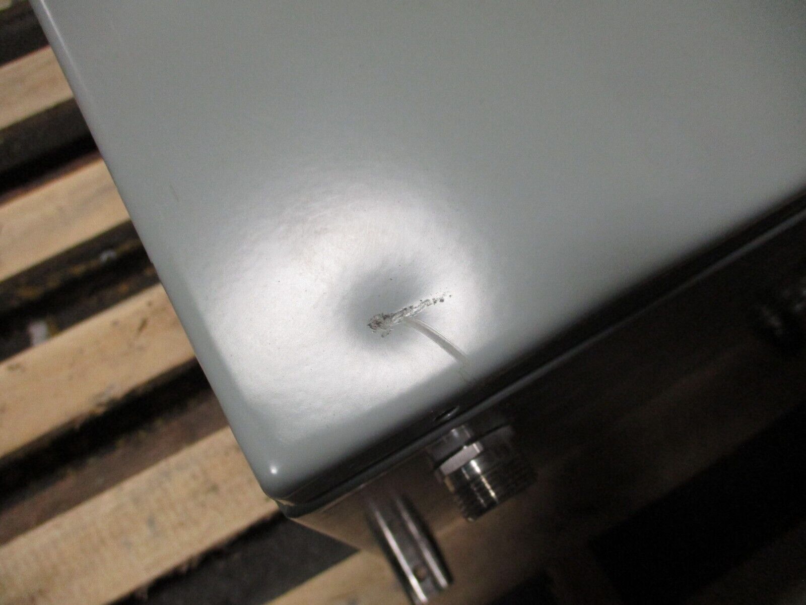 Hoffman Type 4, 12 Enclosure CSD242416/SPL Size: 24" x 24" x 16" *Dented* Used