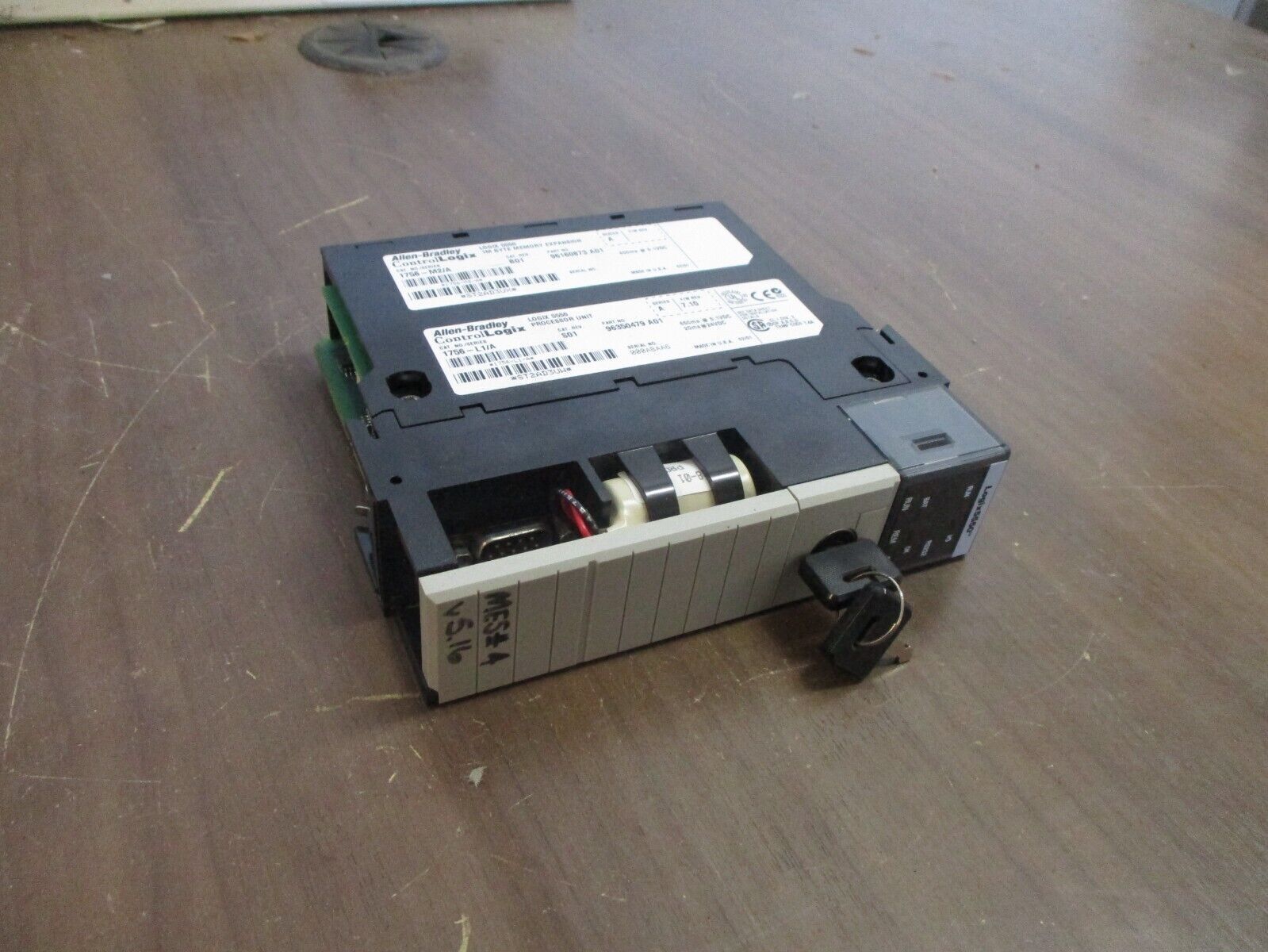 Allen-Bradley ControlLogix 5550 Processor Unit w/ Memory Expansion 1756-L1/A