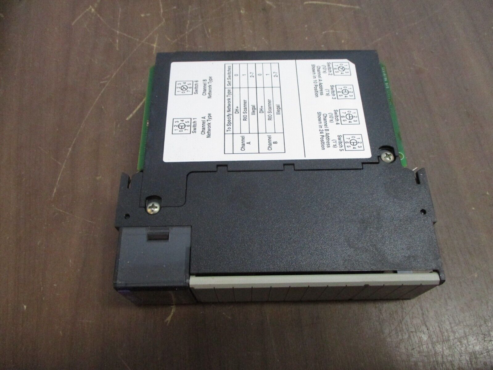 Allen-Bradley ControlLogix DH+/RIO Comm. Interface 1756-DHRIO Ser. B Rev. E01
