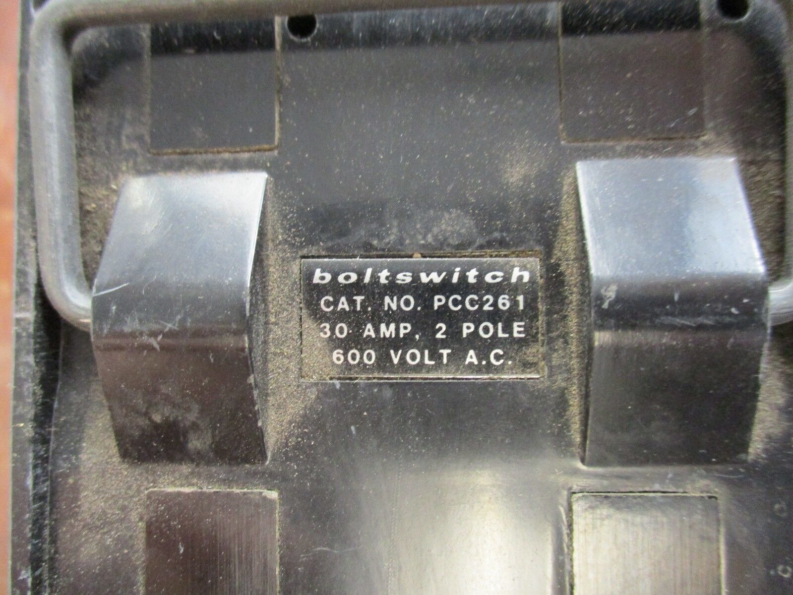 Boltswitch Fuse Pullout Switch PCC261 30A 600V 2P Used