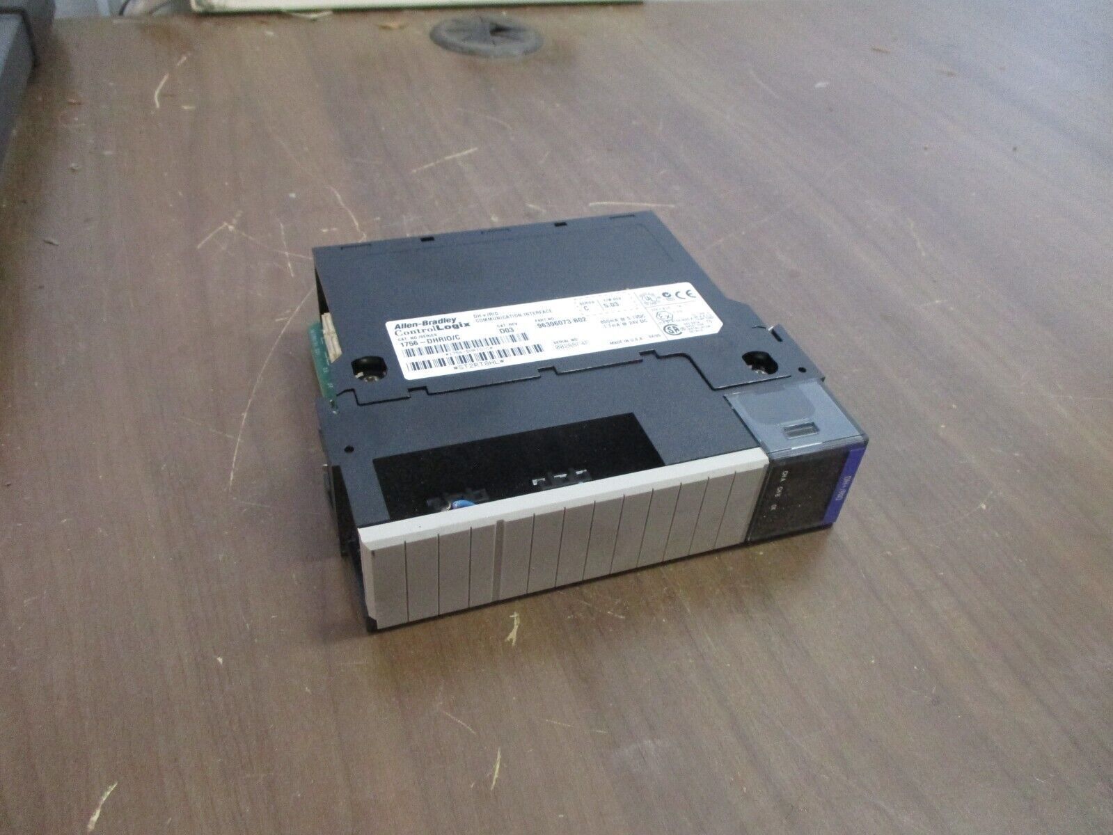 Allen-Bradley ControlLogix DH+/RIO Comm Interface Module 1756-DHRIO Ser. C Used