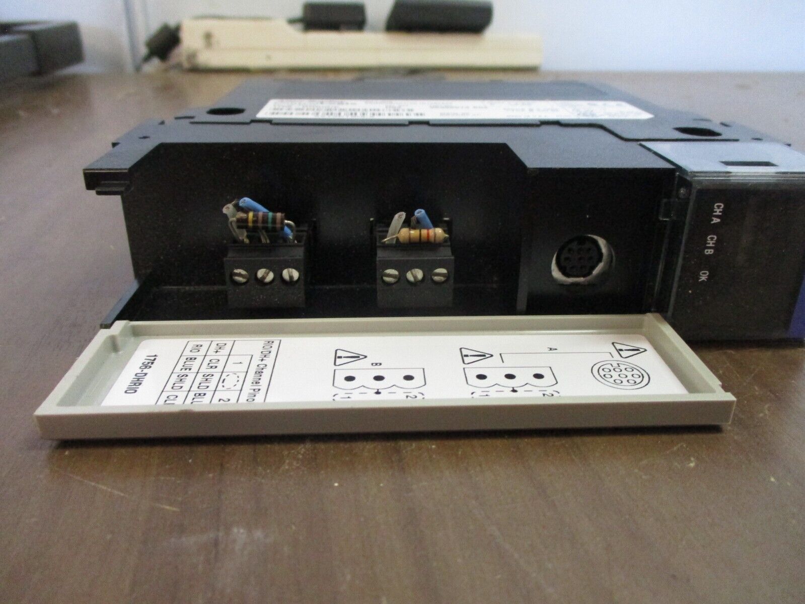 Allen-Bradley ControlLogix DH+/RIO Comm Interface Module 1756-DHRIO Ser. C Used