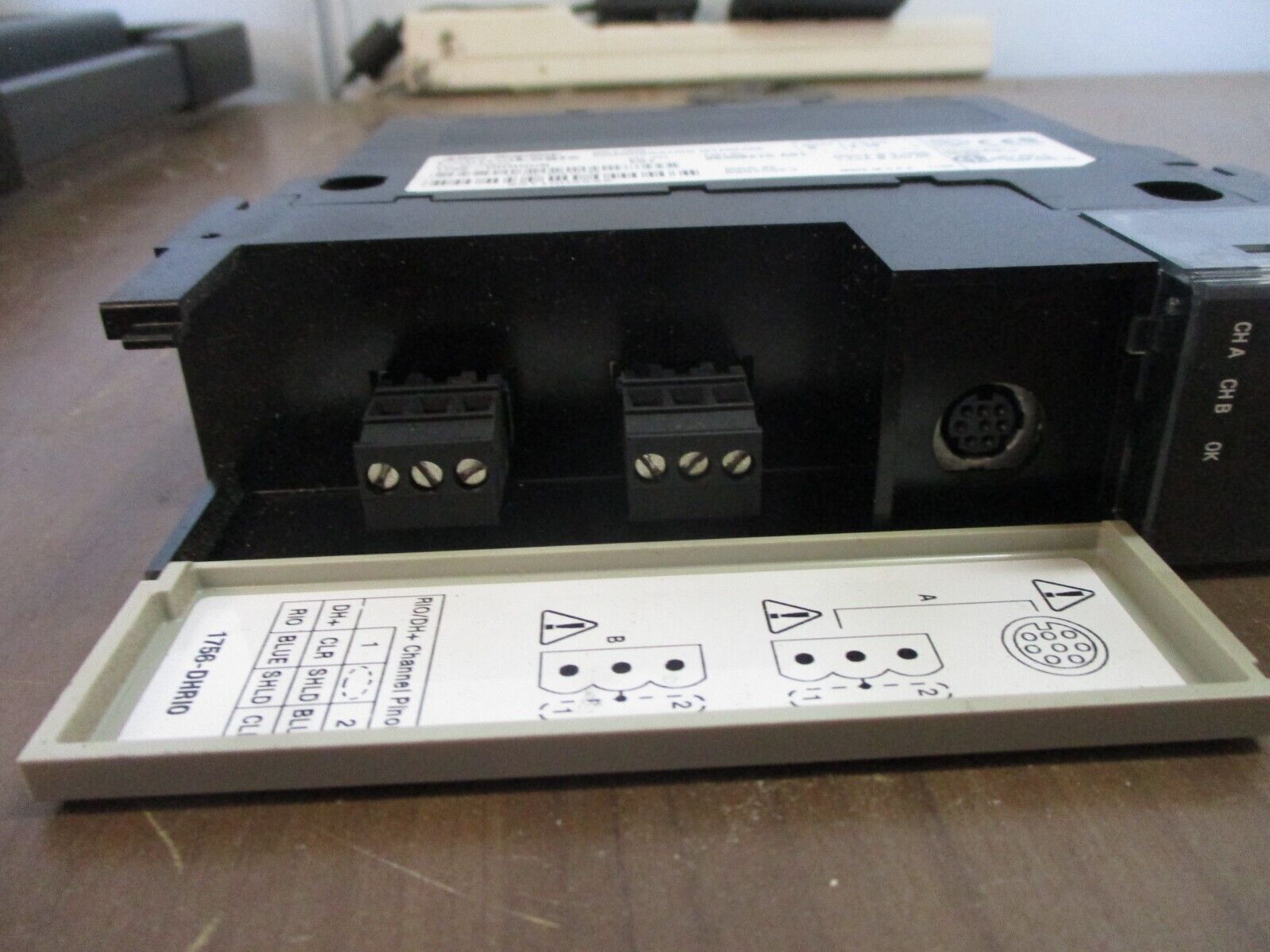 Allen-Bradley ControlLogix DH+/RIO Comm Interface Module 1756-DHRIO Ser. B Used