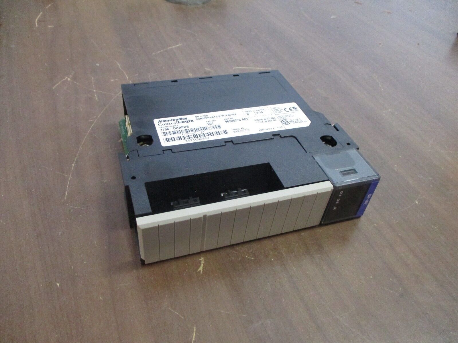 Allen-Bradley ControlLogix DH+/RIO Comm Interface Module 1756-DHRIO Ser. B Used