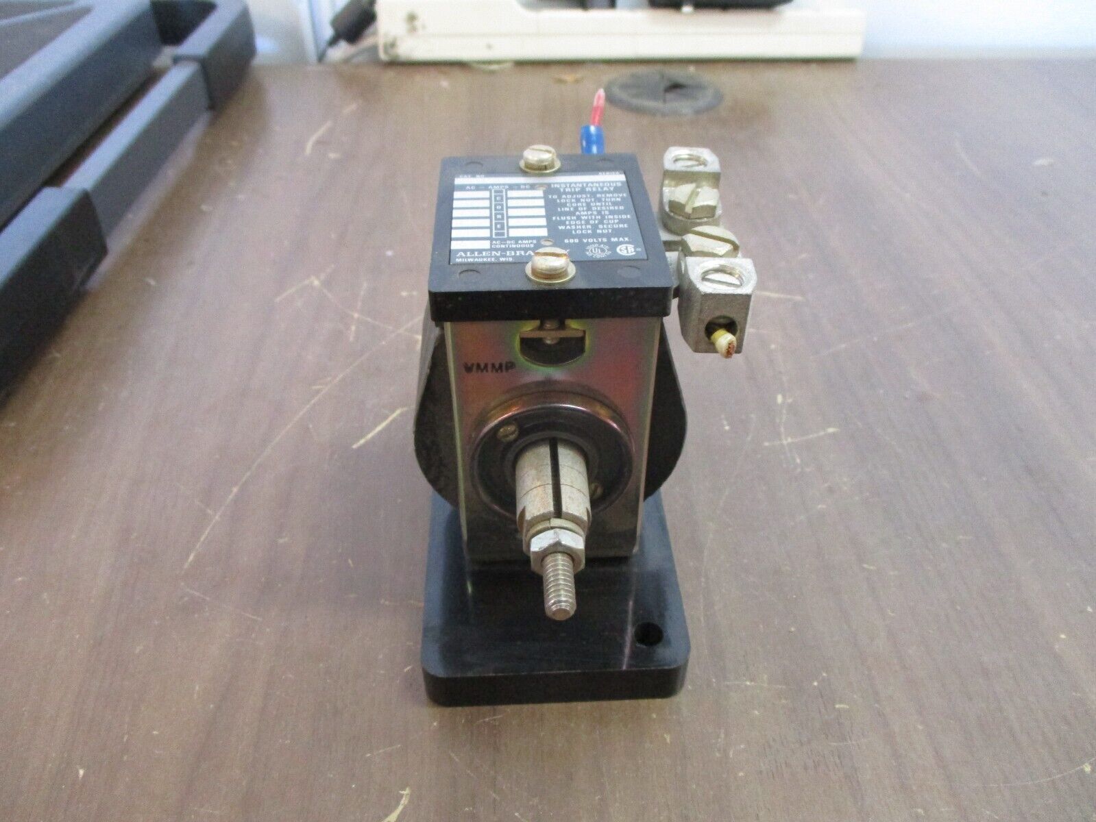 Allen-Bradley Instantaneous Trip Relay 809-A07E Ser. A 16A 600V Used