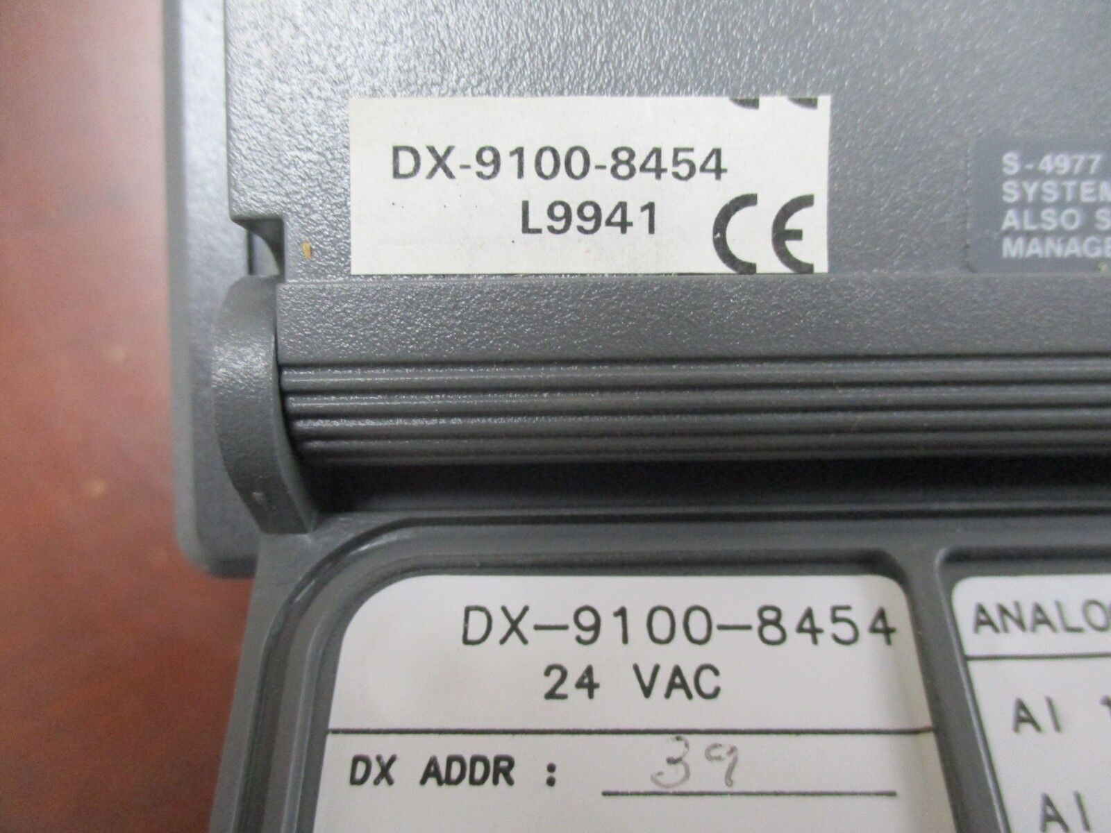 Johnson Controls Metasys Controller DX-9100-8454 24VAC Used