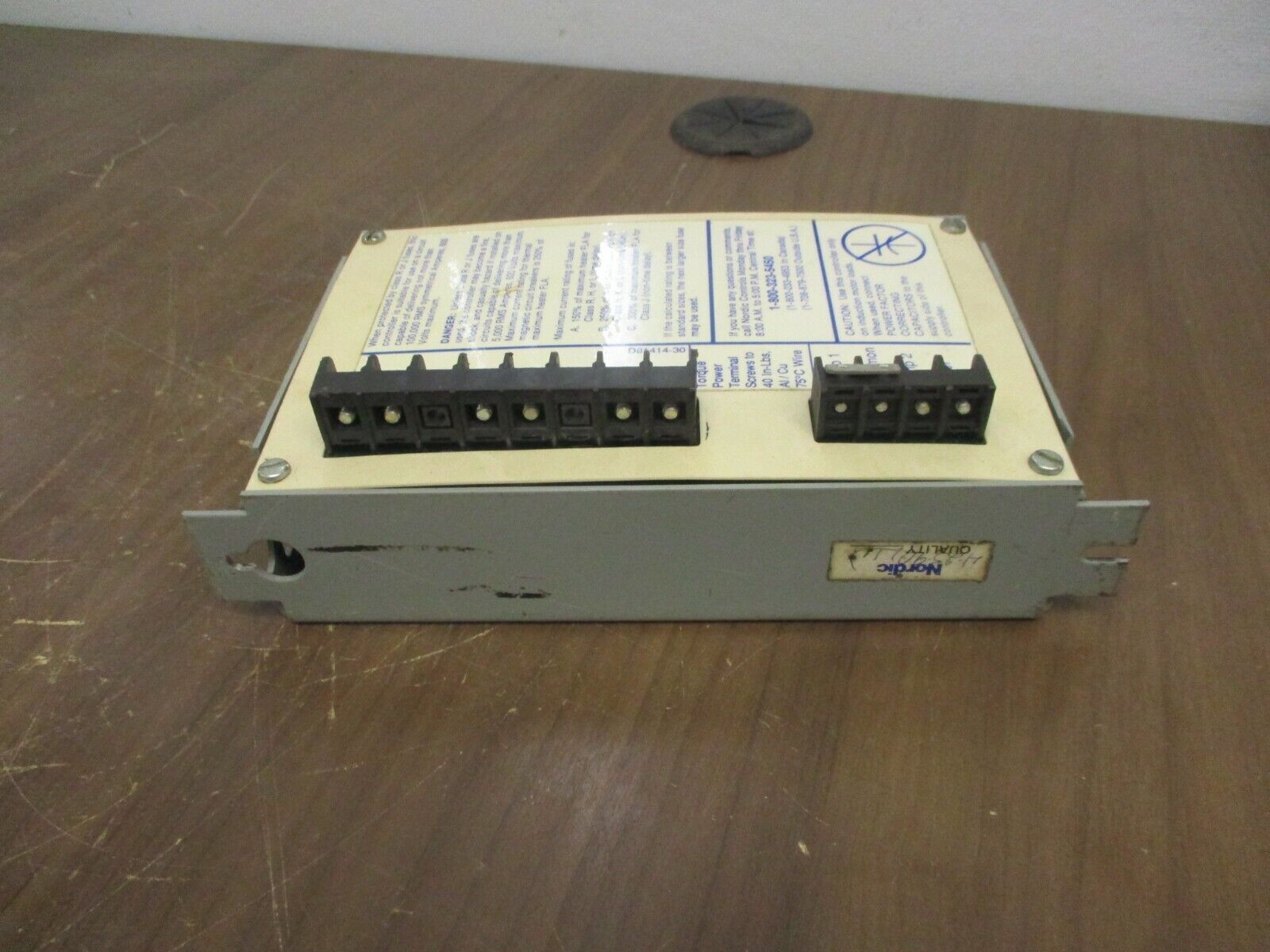 Nordic Dual Ramp Soft Start 25A34F00 3Ph 460V Used