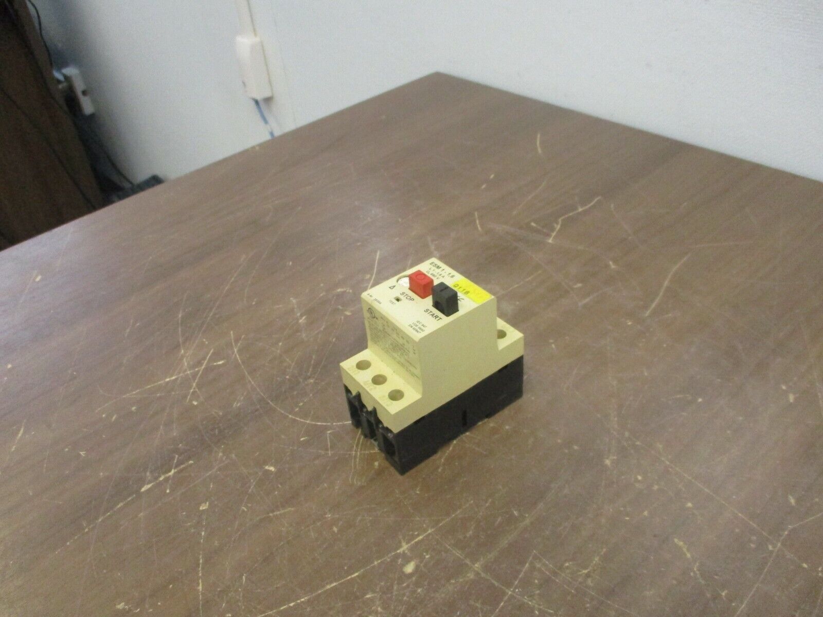 ESG Manual Starter ESM 1-1,6 Trip: 1-1.6A Used