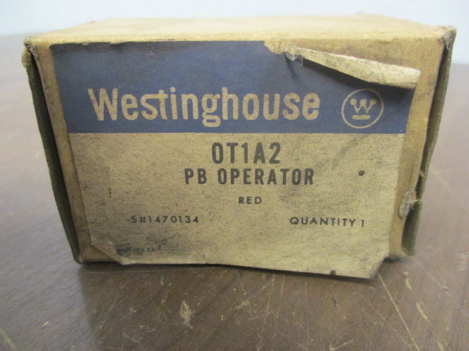 Westinghouse Pushbutton Operator OT1A2 Red New Surplus