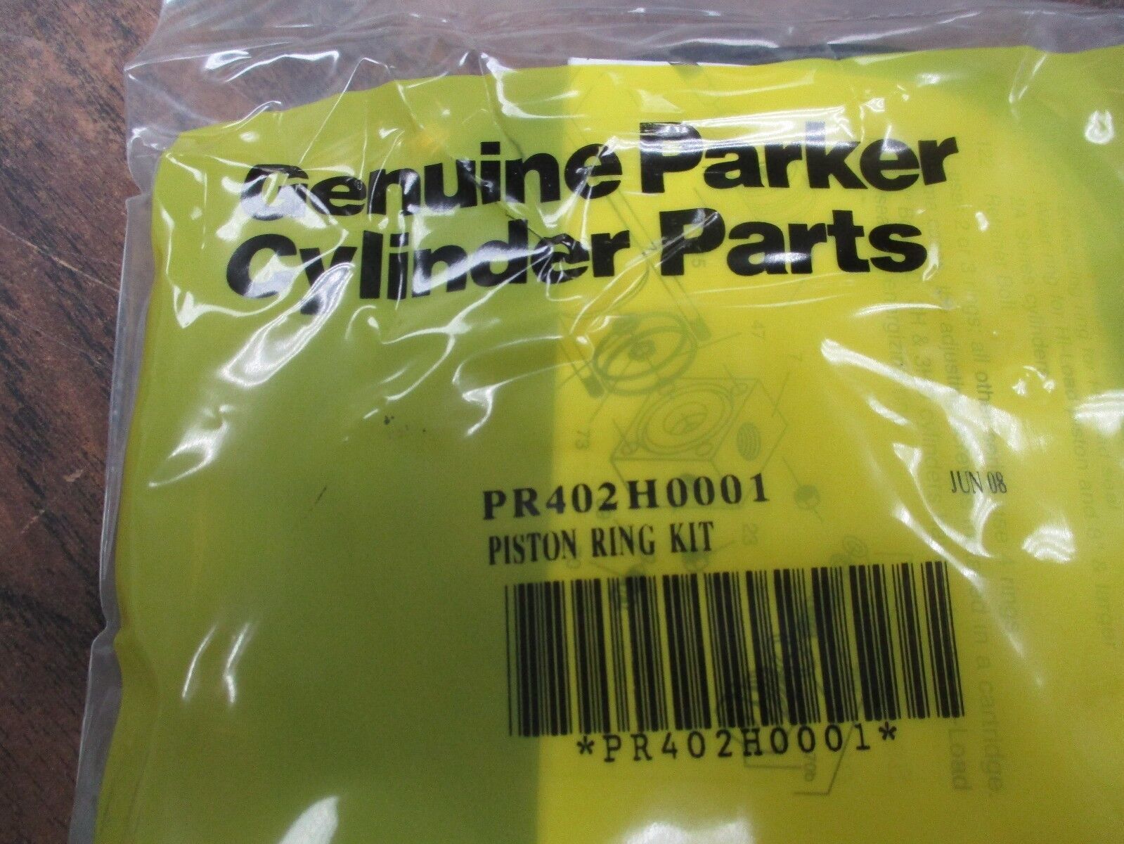 Parker Piston Ring Kit PR402H0001 New Surplus