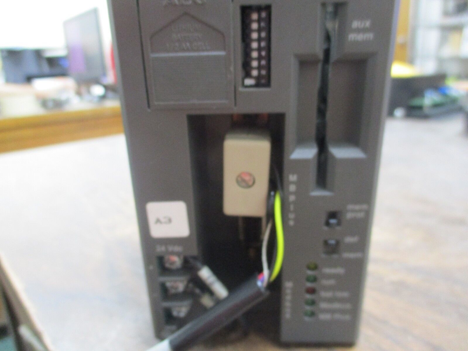 Modicon CPU Module PC-A984-145 8K Memory Modbus Plus Used