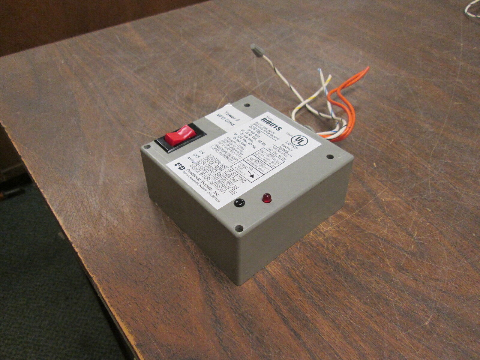 Functional Devices Signal Device Relay RIBU1S 10-30VDC@10mA Used