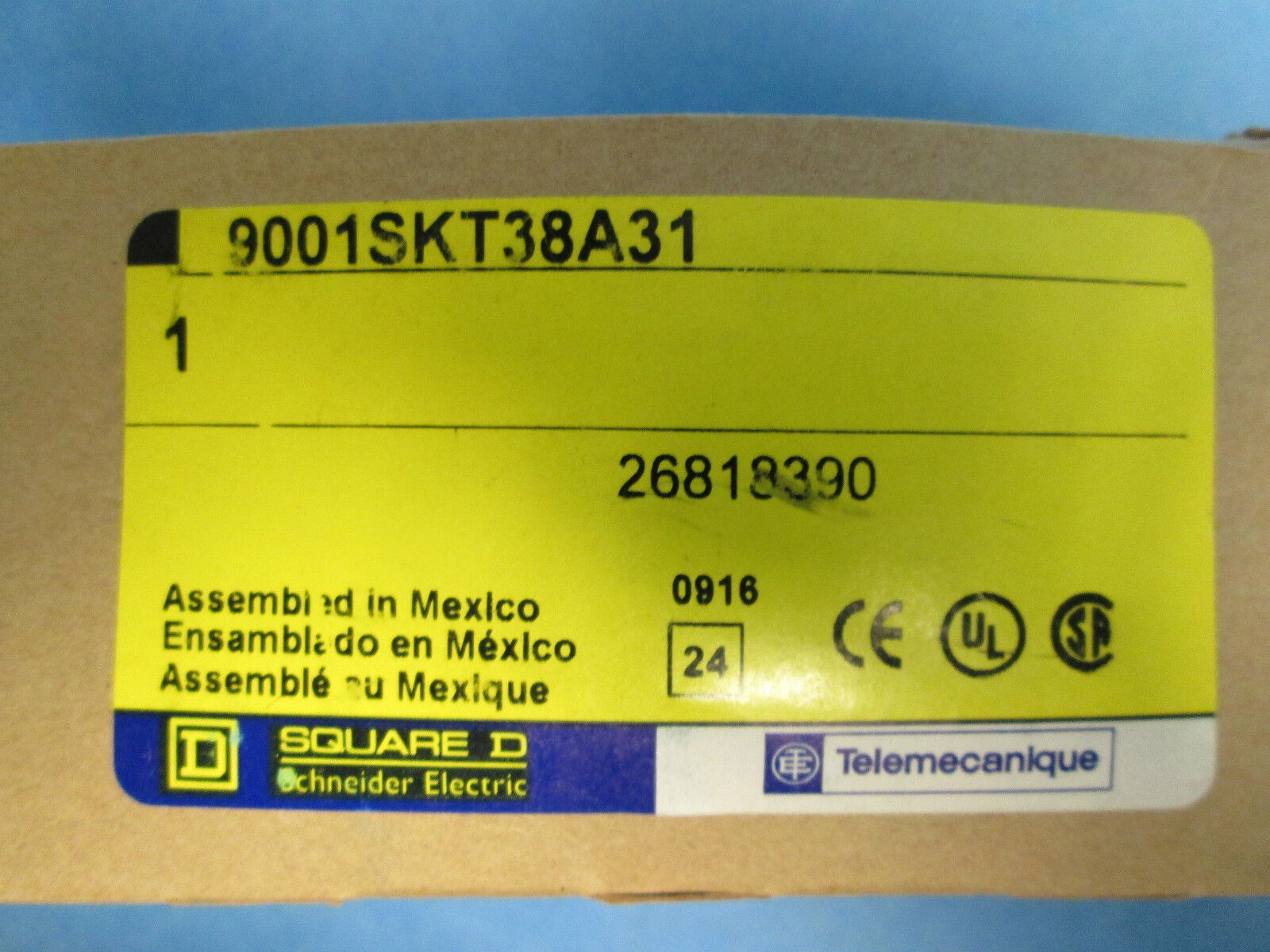 Square D Lamp 9001SKT38A31 New Surplus