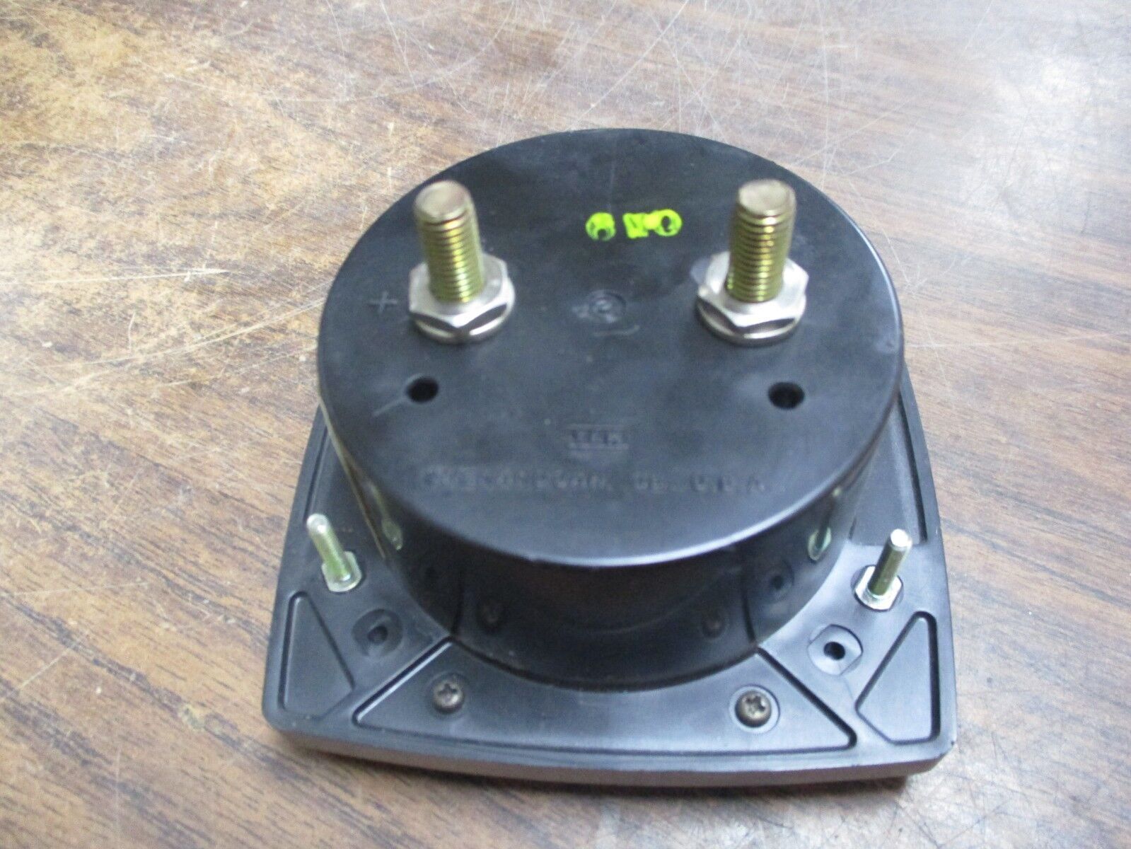 Process Measurement DC Ammeter 254324ECRL Range:0-200A *Cracked Cover* Used