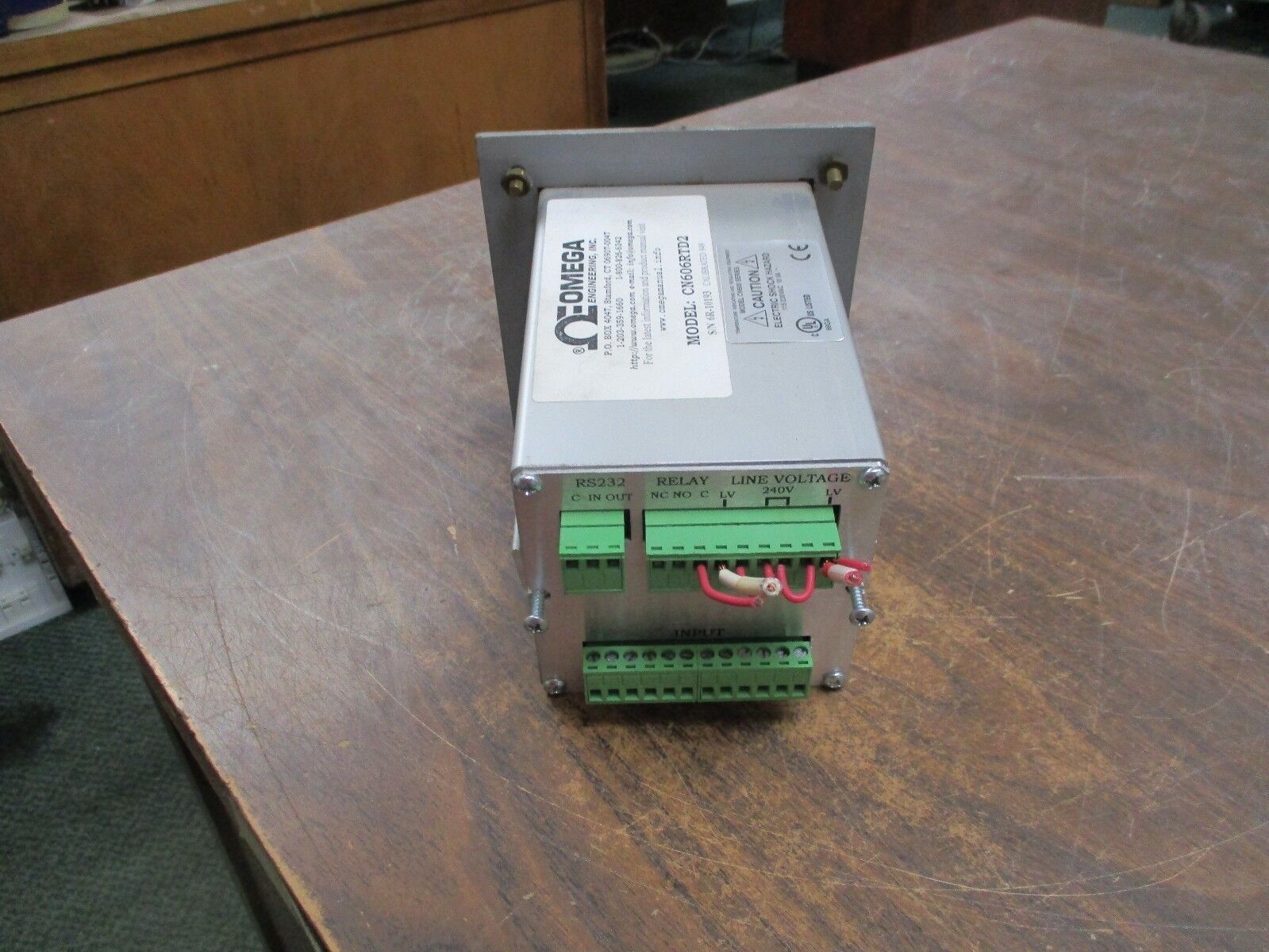 Omega Temperature Monitor CN606RTD2 Used