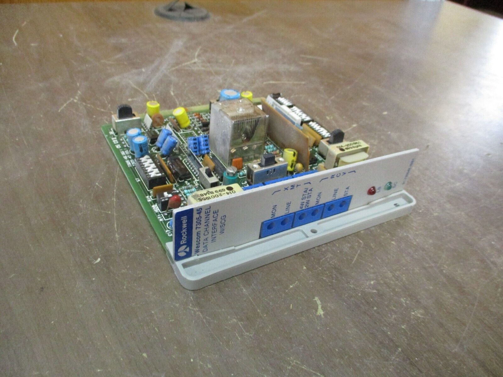 Rockwell Wescom 7305-45 Data Channel Interface Module 91-730545 ISS. 1 w/ SCG