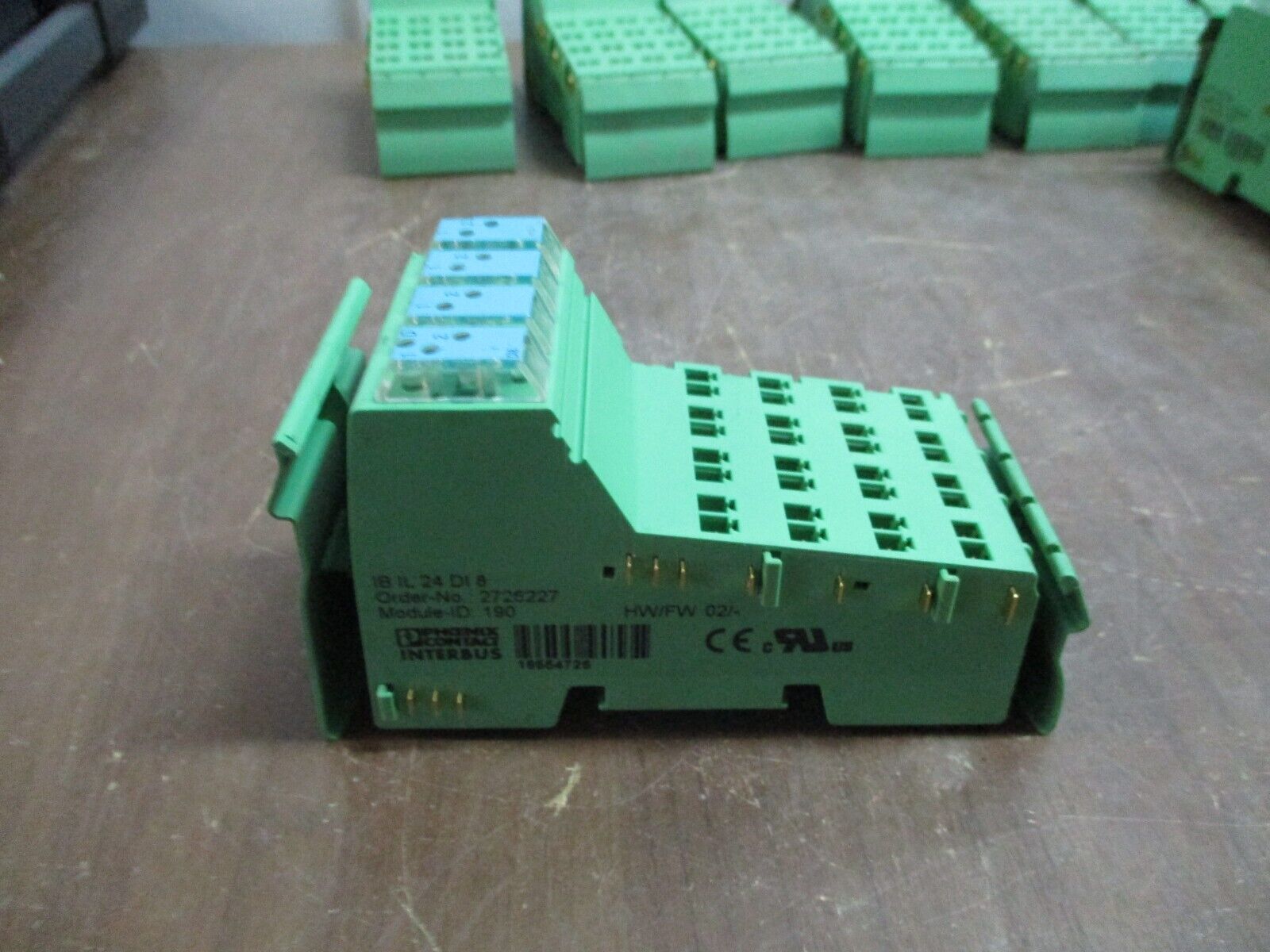 Phoenix Contact IBIL24DI8 Interbus 2726227 HW/FW: 02/- Used